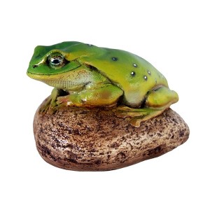 Design Toscano Toad on Rock Statue - 1 of 4