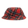 The Worthy Dog Red Plaid Bucket Hat - 3 of 3
