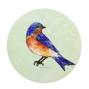 Coasterstone 4.25 In Birds Single Tile Coaster Sally Eckman Roberts Birds Coasters - 1 of 3