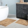Non-Slip Machine Washable Solid Cotton 2 Piece Bathroom Rug Set by Blue Nile Mills - 2 of 4