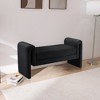 Meridian Furniture,Sloan Velvet Bench - 2 of 4