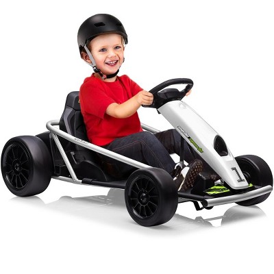 Jojoka 24V 9Ah Kids Ride On Go Kart Toy,High Speed 8.1MPH Drifting Car with 2x300W Motors