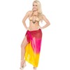 LA LEELA Summer Sarong Coverups for Women Beach Wrap Skirt Swimwear Bikini Cover Ups One Size Multicolored, Solid - 2 of 4