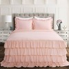 Lush Décor Allison Ruffle Skirt Bedspread & Sham Set - 2 of 4