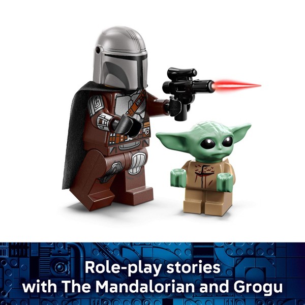 LEGO Star Wars Moto Veloz de The Mandalorian y Grogu 75436 5