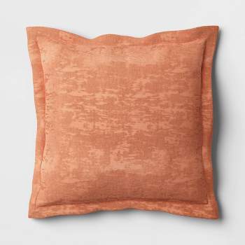 Oversized Velvet Jacquard Square Throw Pillow - Threshold™