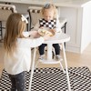 Tiny Twinkle Mess-Proof Splat Mats for Under High Chairs or Table Cover for Art Projects for Baby and Toddler (51" x 51") - 3 of 4