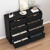 NicBex Modern 6/8/9 Drawer Dresser,Storage Chest with Engineered Wood Frame,Chest of Drawers for Bedroom,Living Room,Hallway,Kitchen - 2 of 4