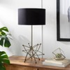 Livabliss Bud 25.5"H x 14"W 14"D Rustic Metallic - Brass Table Lamps - 2 of 4