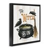 Stupell Industries Witch Cauldron & Crows, 25'' x 25'' - 3 of 4