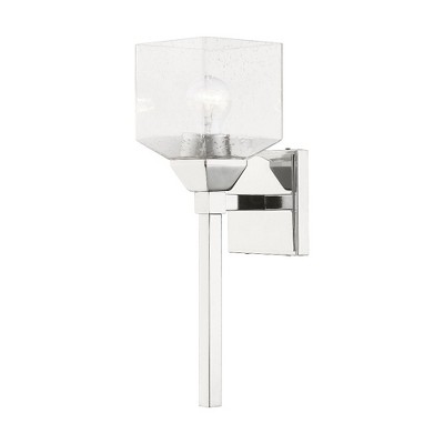 Livex Lighting Aragon 1 - Light Vanity in  Polished Chrome