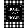 Home Sweet Home Checkered Spring House Flag 28" x 40" Briarwood Lane - 3 of 4
