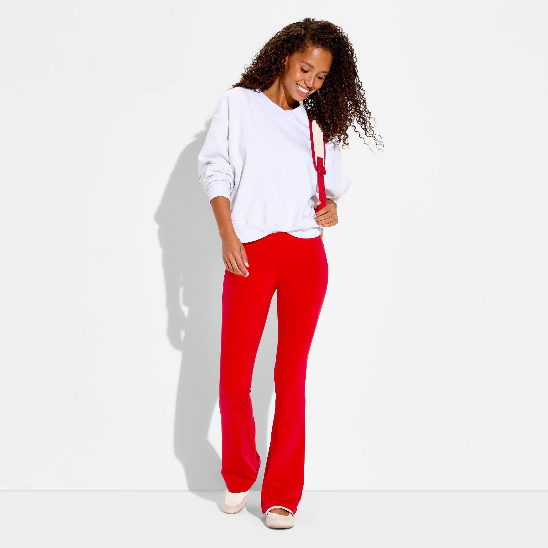 Women's Low-Rise ButterBliss Flare Leggings - Wild Fable™