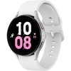 Samsung Galaxy Watch 5 Silver White Rubber Band - 4G LTE + Wifi, 44mm - Certified Refurbished - image 3 of 3