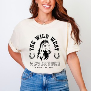 Simply Sage Market Wild West Adventure Garment Dyed Tee - 1 of 4