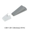 Unique Bargains Door Stop Door Stop with Storage Box TPR 4.88"x1.38"x1.38" 1 Pc - 3 of 4