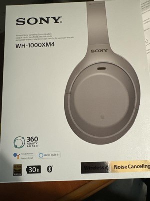 Sony WH-1000XM4 Wireless Over the Ear Noise Cancelling Headphones, Black  WH1000XM4/B