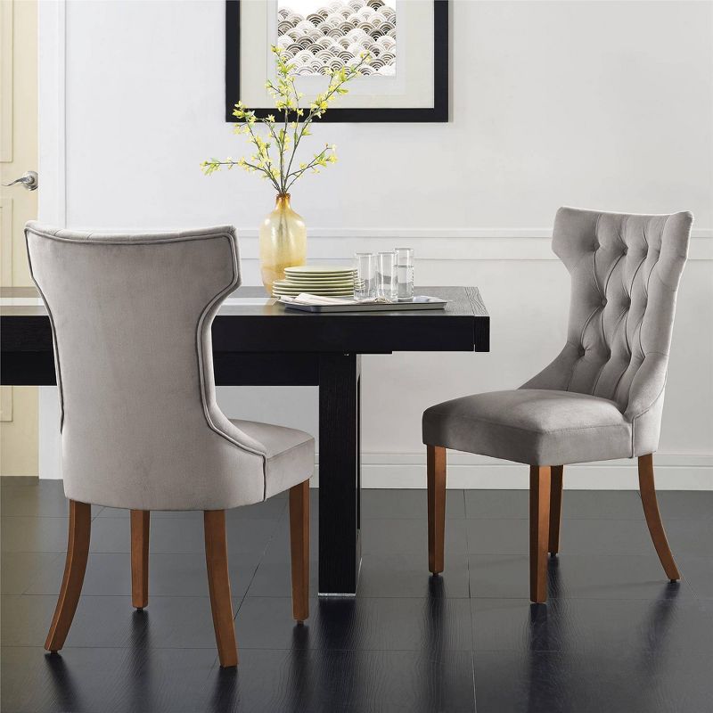  Set of 2 Allegra Tufted Dining Chairs - Room & Joy , 3 of 9
