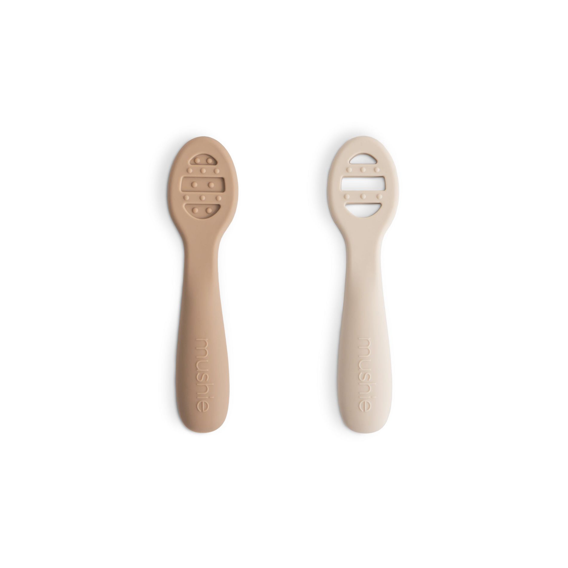 First Feeding Baby Spoons Natural/Shifting Sand One Size