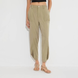 Women's Mid-Rise Tapered Pants - Wild Fable™ - 1 of 4