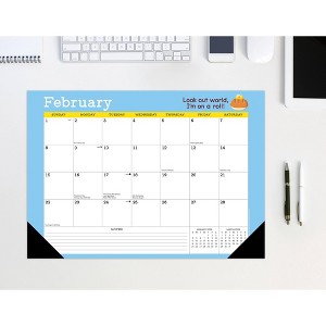 Willow Creek Press 17"x12" 2026 Punny Art of David Olenick Large Monthly Deskpad - 1 of 4