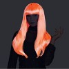 Adult Premium Wigs Orange Blacklight Electric Diva - Hyde and EEK! Boutique™ - 2 of 4
