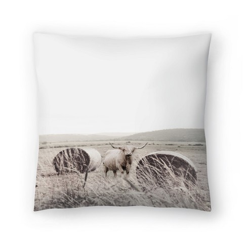 Cow print best sale throw pillow