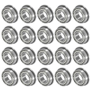 Unique Bargains Chrome Steel Durable Multipurpose Use Flanged Ball Bearing - 1 of 4