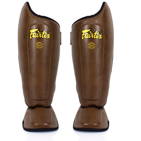 Fairtex Sp8 Muay Thai Shin Guards Ultimate Shinguards Brown Small : Target