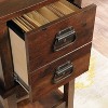 HomeStock Viabella Executive Desk – Brown – 59.06" L x 19.45" W x 30.04" H – 5 Year Limited Warranty - 4 of 4