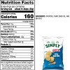 Simply Ruffles Sea Salted Potato Chips - 8oz - 4 of 4