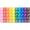 Slickblue Vintage Dice Set – 100 Six-Sided Dice in 20 Unique Colors, Solid & Translucent Mix - 2 of 3