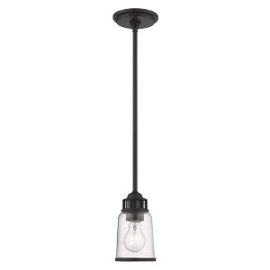 Livex Lighting Lawrenceville 1 - Light Pendant in  Bronze - 1 of 2
