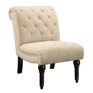 Twine Armless Chair Medium Beige - Picket House Furnishings