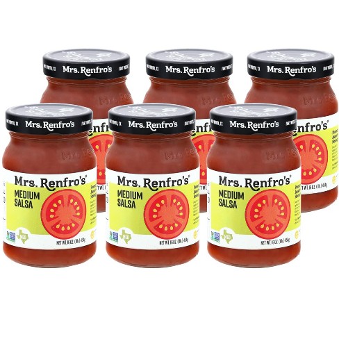 Mrs. Renfro's Habanero Salsa, Hot - 16 oz jar