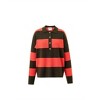 Women's Akiko Stripe Polo Sweater Top - FRNCH - 4 of 4
