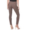 Rekucci Women’s Pull-On Skinny Work Pants – Tummy Control, Stretch Legging Fit with Zip Pockets for Office & Casual - 3 of 4