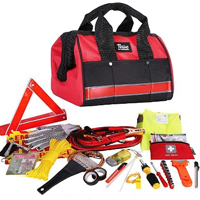 canvas red bag