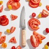 KitchenAid Premium 5.5" Damascus Serrated Utility Knife: Forged Stainless Steel Blade, Riveted Wood Handle, Hand Wash - 2 of 4