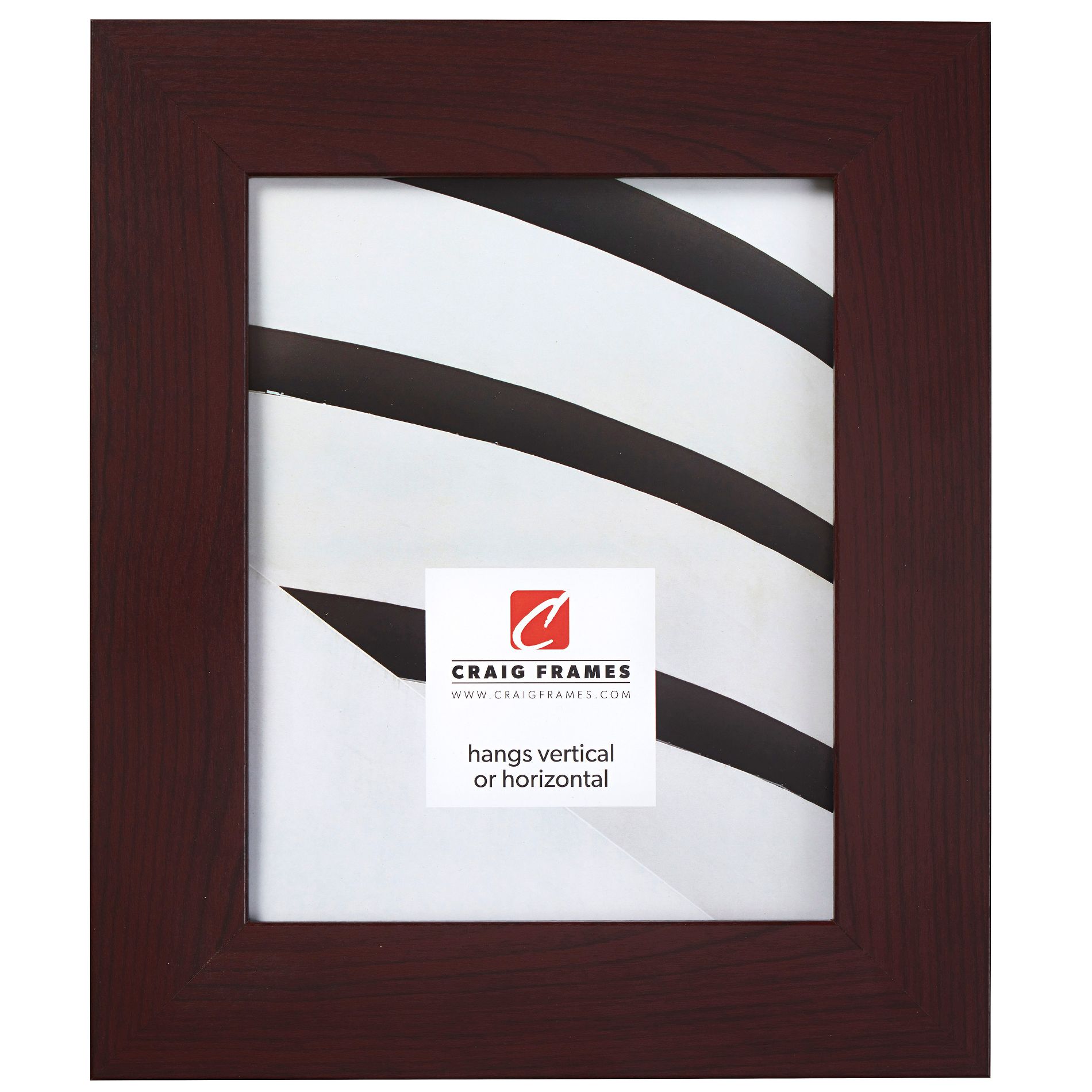 Bauhaus 200 Dark Mahogany 12x18 inch Picture Frame