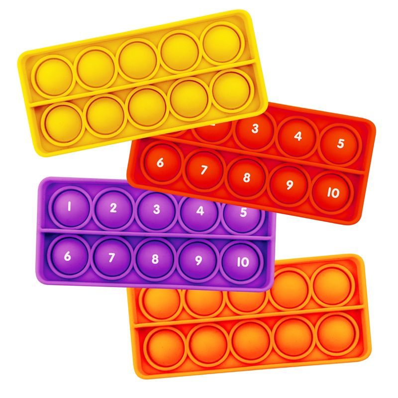 Junior Learning Ten Frames Pop and Learn Bubble Boards, 3 of 5