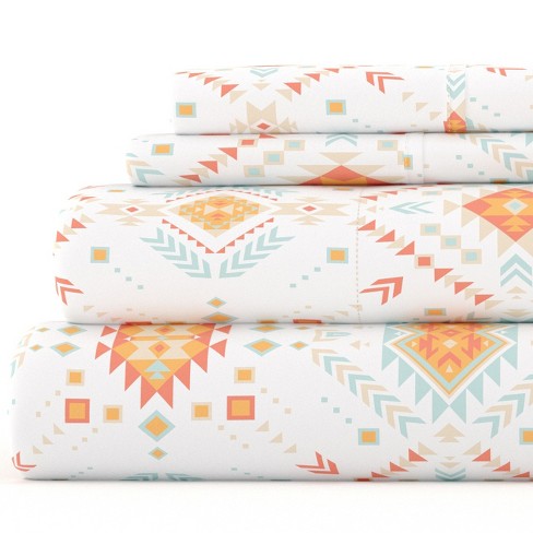 Printed Patterns 4PC Sheet Set - Extra Soft, Easy Care - Becky Cameron - image 1 of 4