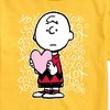 Men's - Peanuts - Charlie Brown Xoxo Short Sleeve Graphic T-Shirt - 2 of 4