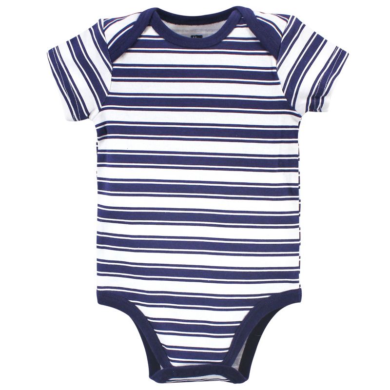 Hudson Baby Infant Boy Cotton Bodysuits 3pk, Boy Daddy, 5 of 6