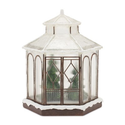 Melrose Winter Gazebo Display 9"H