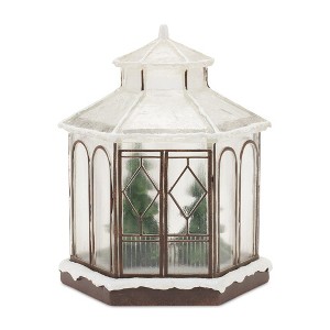Melrose Winter Gazebo Display 9"H - 1 of 3