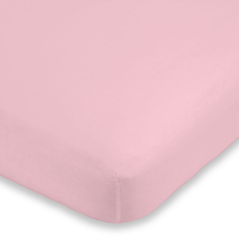 Everything Kids Pink and Mint Llama 4 Piece Toddler Bed Set - Comforter, Fitted Bottom Sheet, Flat Top Sheet, Reversible Pillowcase, 3 of 7