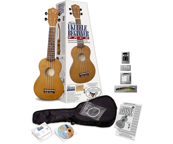 eMedia Ukulele Beginner Pack Natural