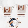 BEAFUP Luggage Sets 4 Piece, ABS Durable Suitcase with Travel Bag, Carry On Luggage Suitcase Set with 360° Spinner Wheels - 2 of 4