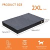 Artloge Outdoor Indoor Deluxe Orthopedic Dog Bed Memory Foam Comfy Pet Mattress with Waterproof Washable Cover & Fit Dog Cage - 2 of 4